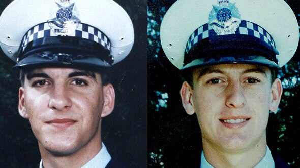 Police officers Damian Eyre and Steven Tynan were murdered in Walsh St, South Yarra.