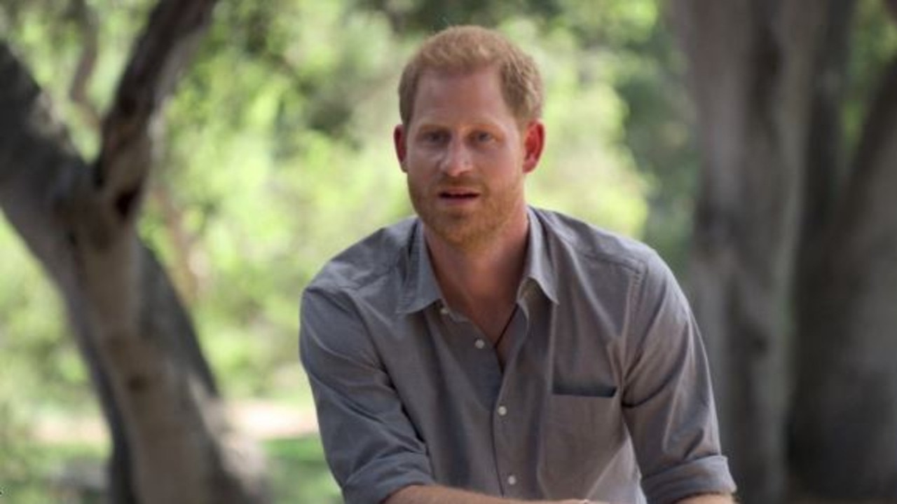 Prince Harry in The Me You Can't See. Picture: Apple TV