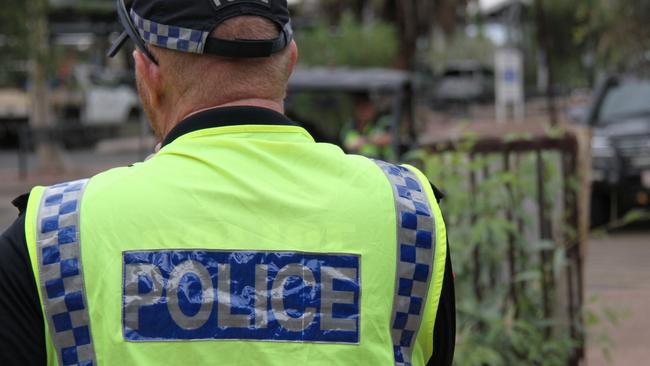 Northern Territory Police officer in Alice Springs. Picture: Gera Kazakov