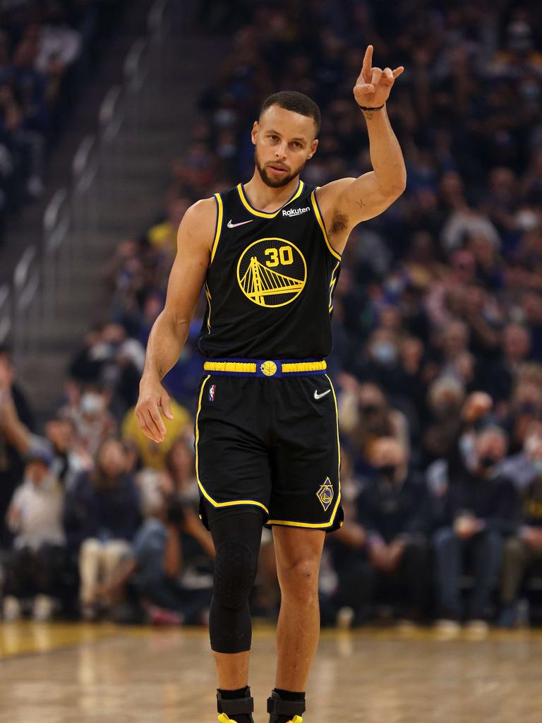 Stephen Curry Golden State Warriors Black Jersey