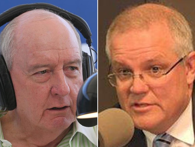 Scott Morrison talks to Alan Jones for the first time as PM.