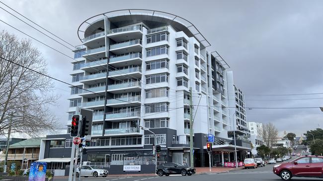 The Adina Apartment Hotel in Wollongong was the scene of the alleged bashing. Picture: Dylan Arvela