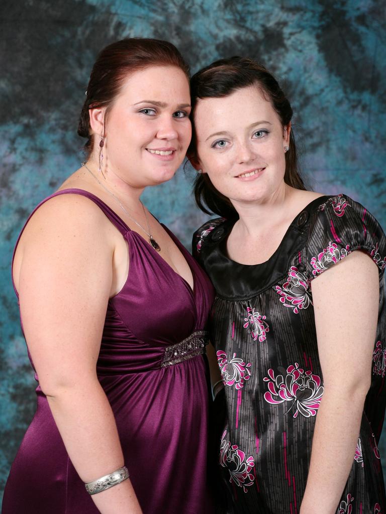 Larissa Ellis and Anita Howard at the 2009 Nhulunbuy High School formal. Picture: NT NEWS