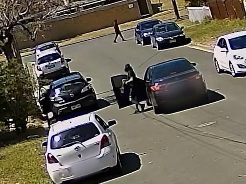 CCTV footage shows the near last moments of a 4-month-old baby. Picture: NSW Police