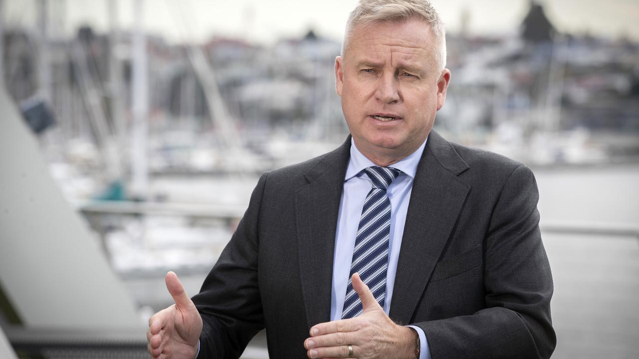 Premier Jeremy Rockliff at Wrest Point. Picture: Chris Kidd