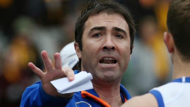Brad Scott made some tough calls last year. Picture: Wayne Ludbey
