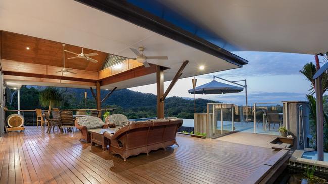 KIIS FM presenter Kyle Sandilands bought this stunning mansion at Mowbray near Port Douglas. Picture: Supplied