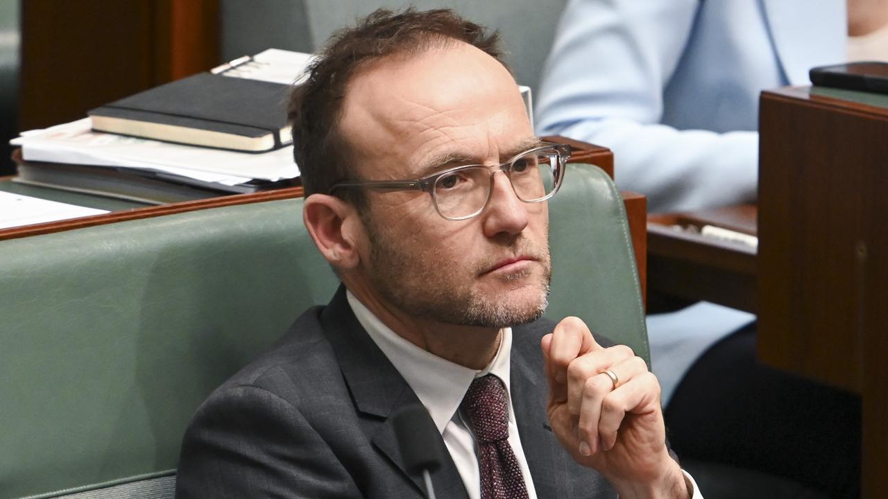 The policy was passed after a long stand-off between Labor and the Greens, with Greens leader Adam Bandt announcing they would now support it moving forward. Picture: NewsWire/Martin Ollman