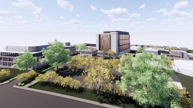 An artist impression of the new-look Ryde Hospital.