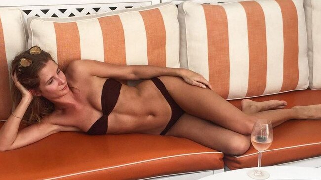 British reality television star Millie Mackintosh in a bikini while in Sydney. Picture: Instagram