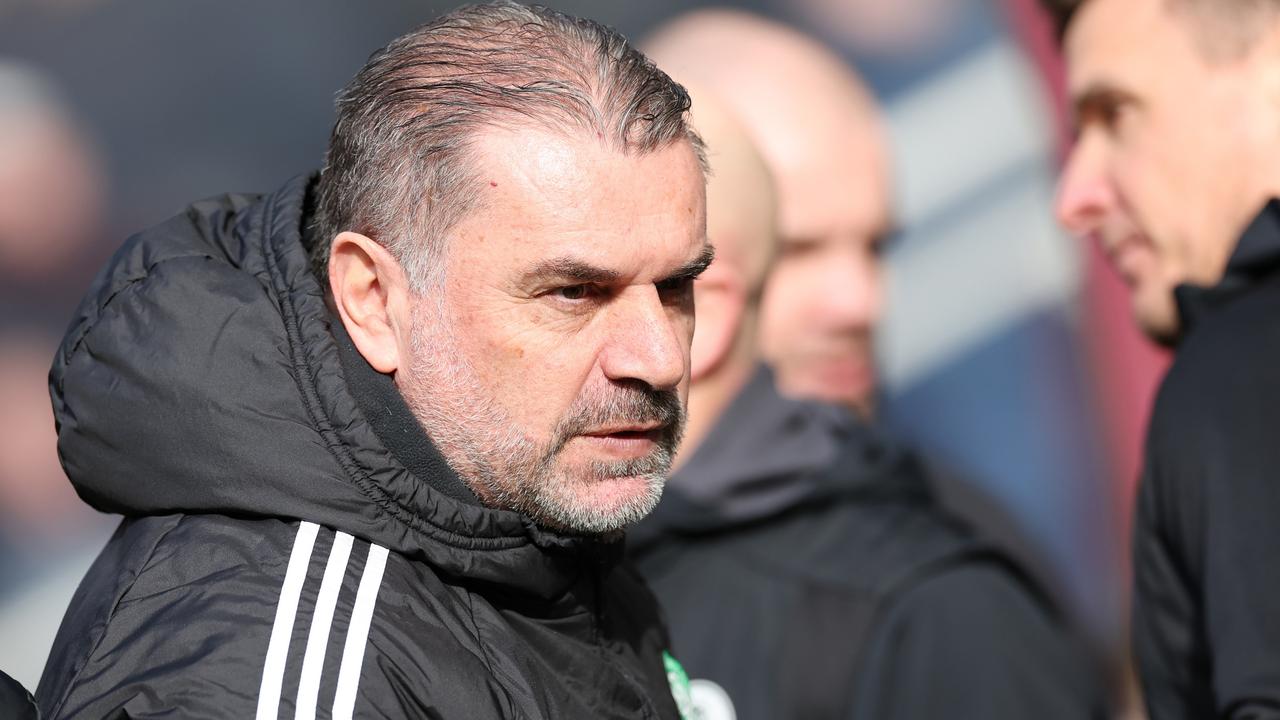 Celtic boss Ange Postecoglou continues to be linked with the vacancy at Spurs. (Photo by Ian MacNicol/Getty Images)