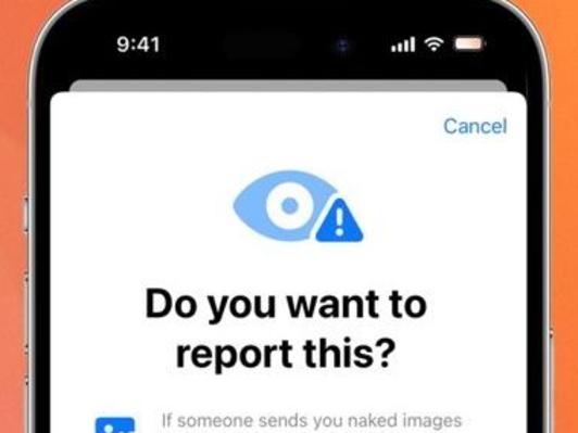 Apple iphone new imessage report screen