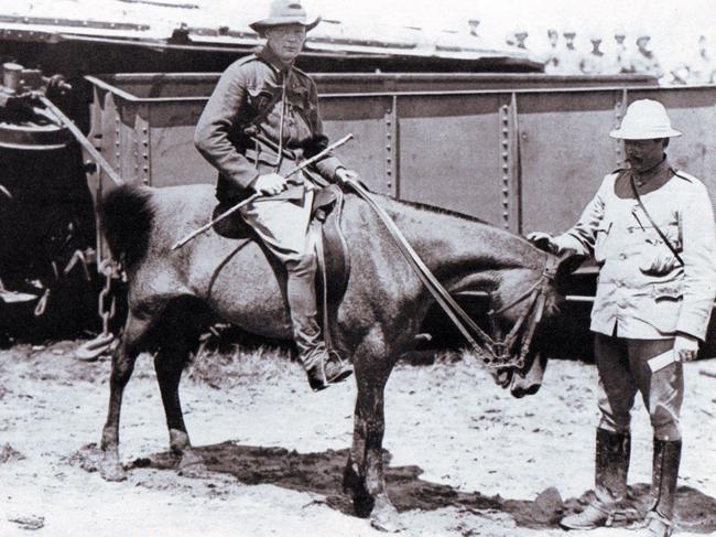 Winston Churchill in South Africa in 1899.