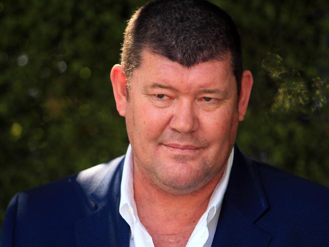 09/01/20 Crown resorts owner James Packer in Melbourne. Aaron Francis/The Australian