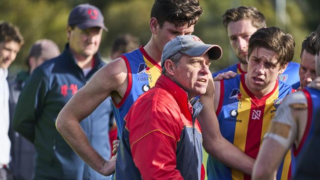 Old Ignatians coach Damian Boots was confident in his team ahead of 2022’s division one challenge. Picture: Matt Loxton