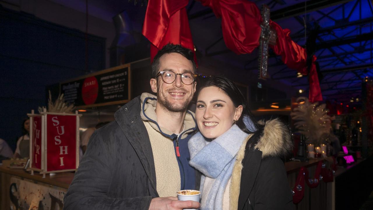 Dark Mofo 2023. Winter Feast. Nick Hayward and Genevieve Roles. Picture: Caroline Tan