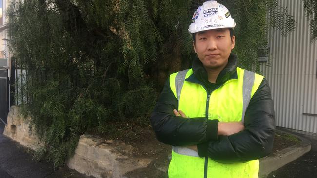 Zhihui Zhou is one of the workers who hasn't been adequately paid while working on the RHH. Picture: SUPPLIED