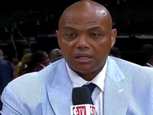 Charles Barkley made the announcement after game 4 of the Finals.