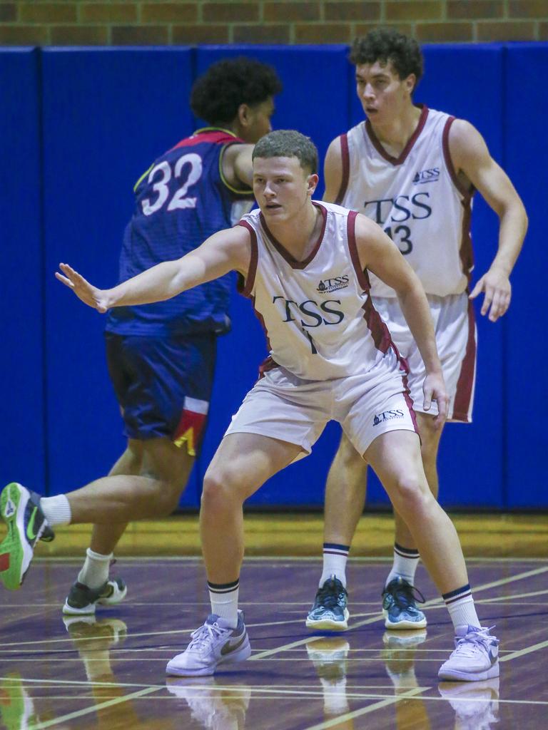 GPS basketball The Southport School v Brisbane State High School at TSS. Picture: Glenn Campbell