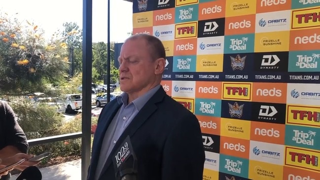 Titans coach Garth Brennan sacked after Friday night's loss