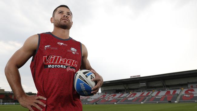 Redcliffe Dolphins new signing Marmin Barba “can’t wait” to put on the red and white jersey next year. PHOTO: AAP/Regi Varghese