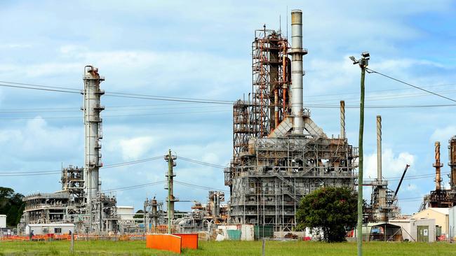 Ampol’s Lytton refinery. Picture: Richard Walker