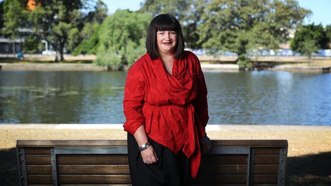 Rugby Australia chief Raelene Castle at Moore Park, Sydney. Picture: John Feder