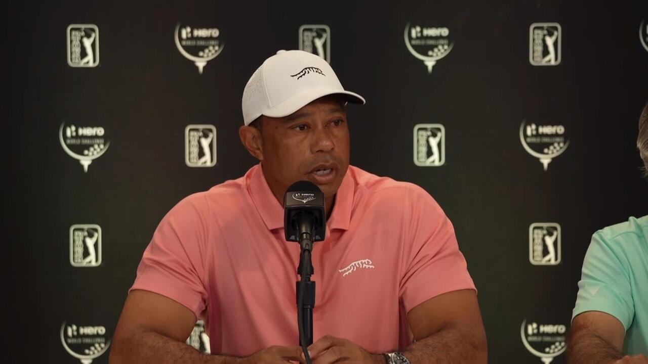 Tiger Woods admits he can't compete with the best until back improves