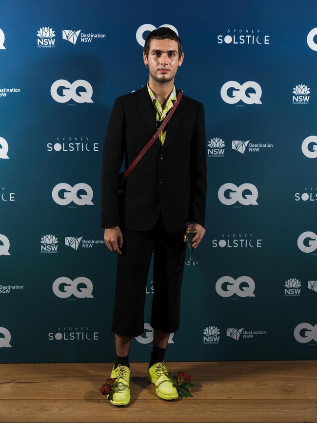 Jordan Gogos at the GQ Big Ideas Sydney Soltice celebrations