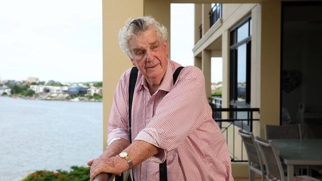 Former senator Ron Boswell at his home East Brisbane. Picture: Liam Kidston