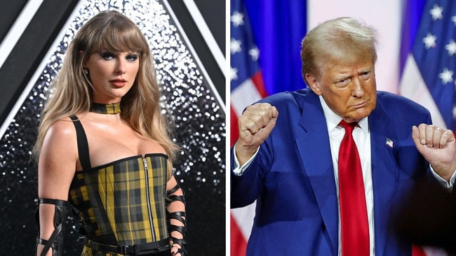 trump and talyor swift face off