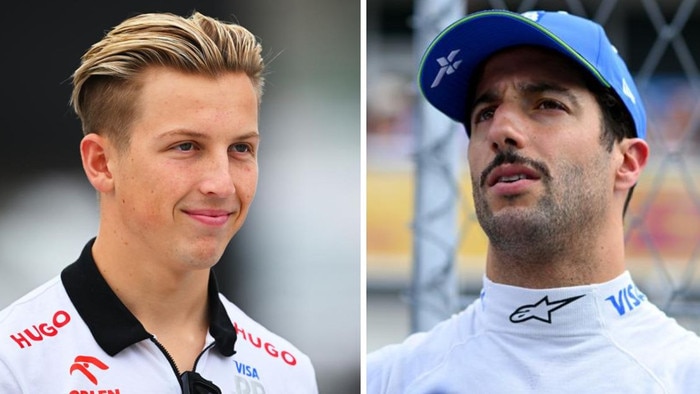 Liam Lawson and Daniel Ricciardo.