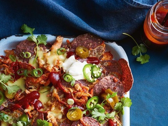 Memphis-style loaded nachos.