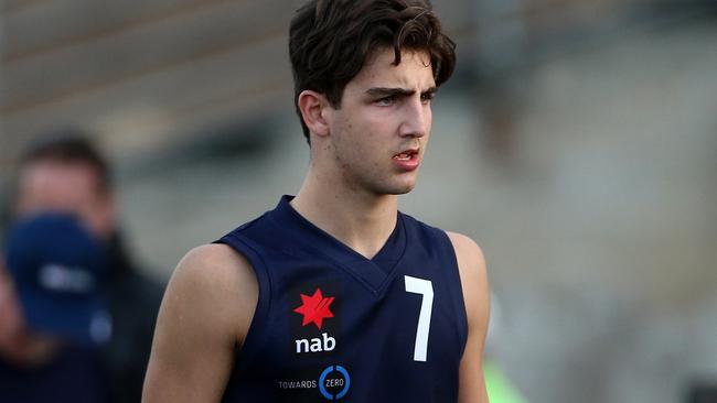 Josh Daicos could attract a draft pick in the 40s. Picture: Mark Dadswell