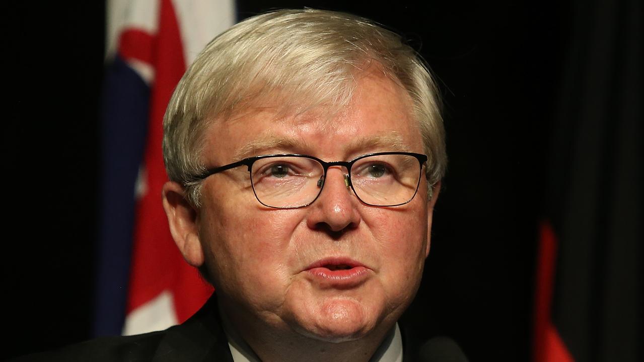 Kevin Rudd’s National Apology to the Stolen Generations was among the sounds that have shaped Australia. Picture Kym Smith