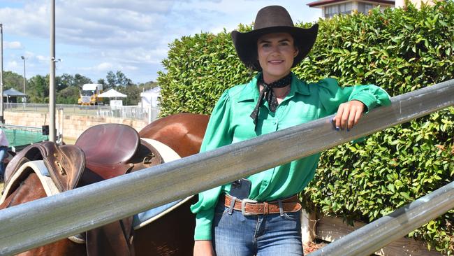 Wondoan's Sophie Maynes at the 23rd annual Paradise Lagoons Campdraft on May 10, 2025.