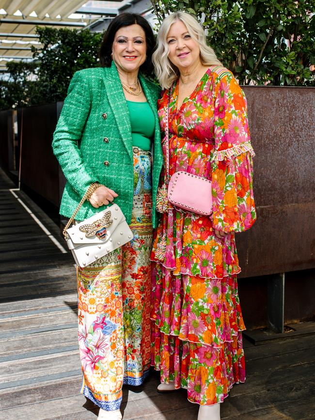 Evelyn and Leeann from Elle and Elka are bloomin’ lovely. Picture: Morgan Sette