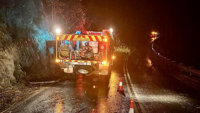 The aftermath of the storm in NSW. Picture: NSW RFS