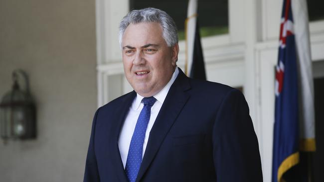 Ambassador Joe Hockey has rejected claims that Alexander Downer played an orchestrated role in helping initiate the Russian investigation in the US. Picture: Danny Moloshok