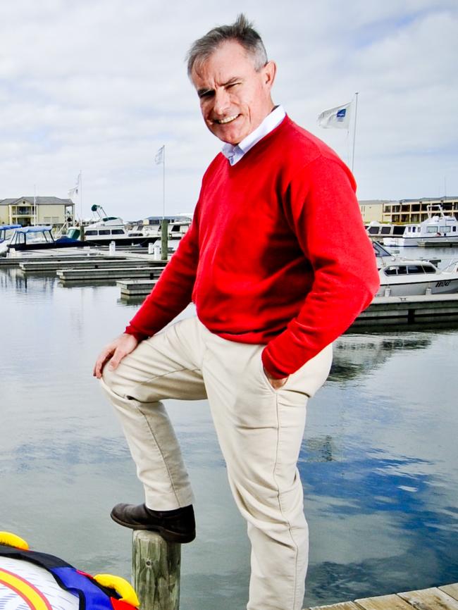 President of Marina Industries Association of Australia and former Hindmarsh Island marina operator Andrew Chapman.