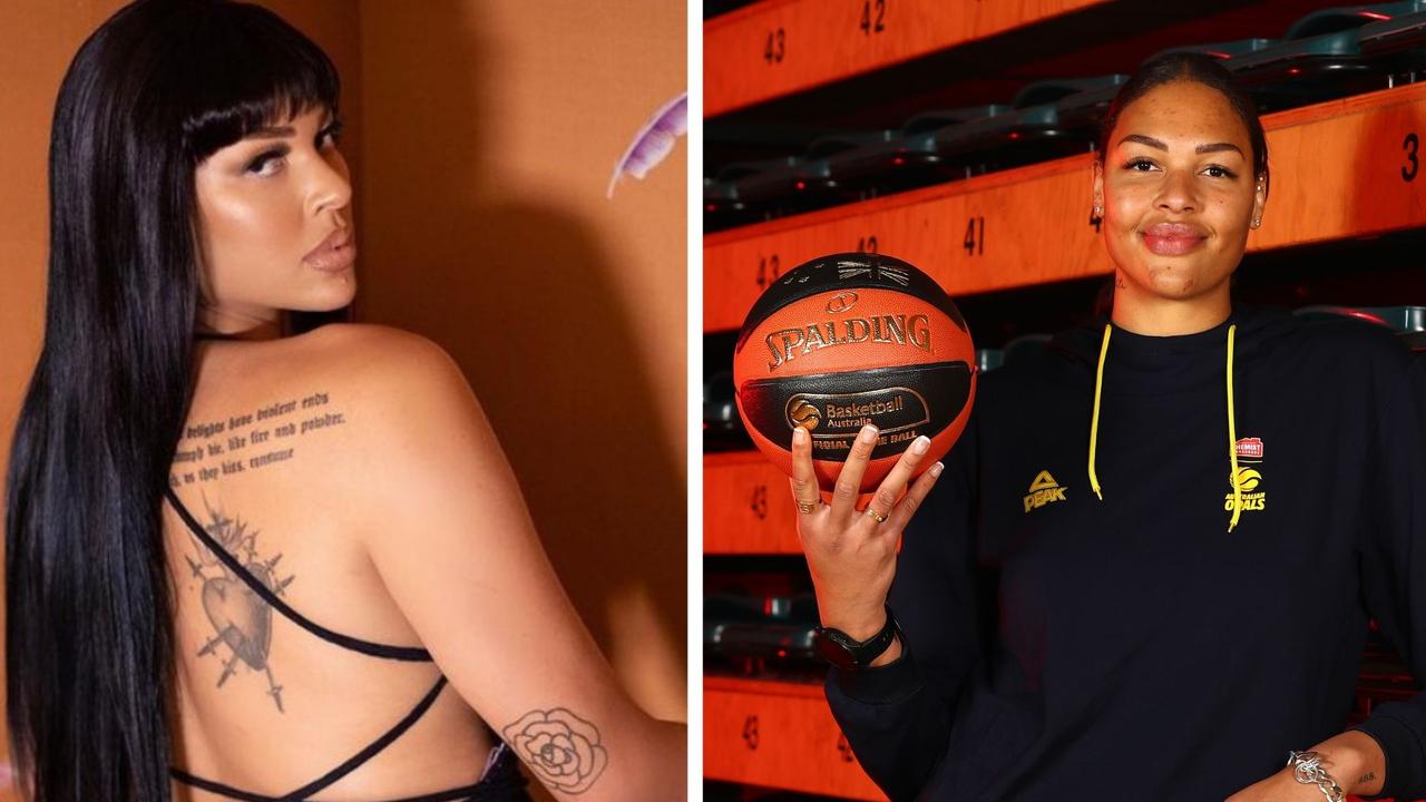 Liz Cambage has made a surprise move. Photo: Instagram and Getty Images
