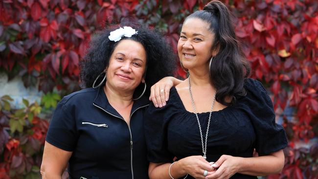 Singing sisters Vika and Linda Bull have received Medals of the Order of Australia. Picture: Aaron Francis/The Australian