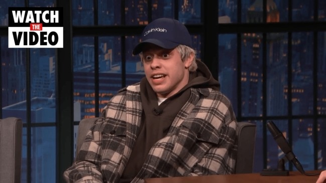 Pete Davidson dodges questions about Kim Kardashian