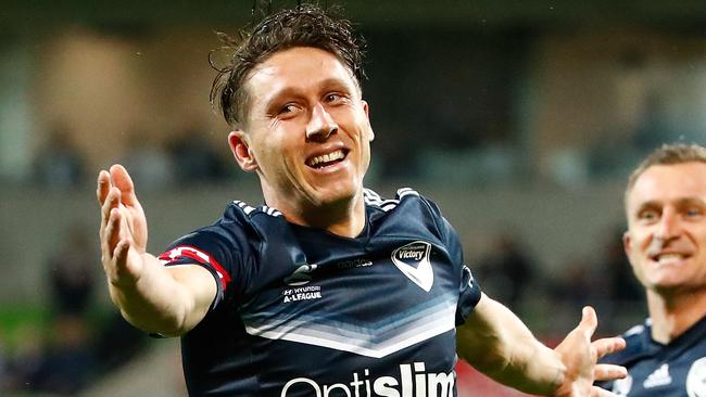 After saying star Mark Milligan was not for sale, Melbourne Victory has reportedly received an offer it can’t refuse. Picture Getty Images