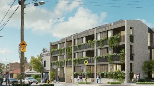 Artist’s impression 504 Darling St Rozelle.