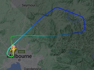 A Qantas flight bound for Sydney has been forced to turn back to Melbourne due to a “minor engine issue”.