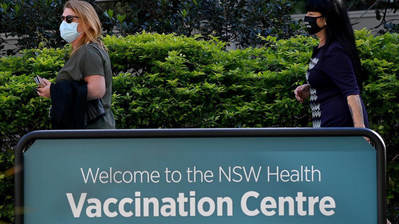 Vaccinations are, slowly, cranking up in Australia. Picture: NCA NewsWire/Bianca De Marchi