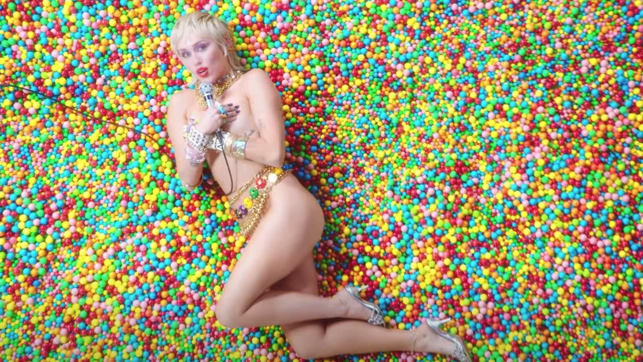 Miley Cyrus gets naked for Midnight Sky music video | news.com.au —  Australias leading news site