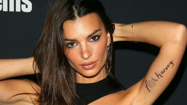 Emily Ratajkowski had a message for Harvey Weinstein.