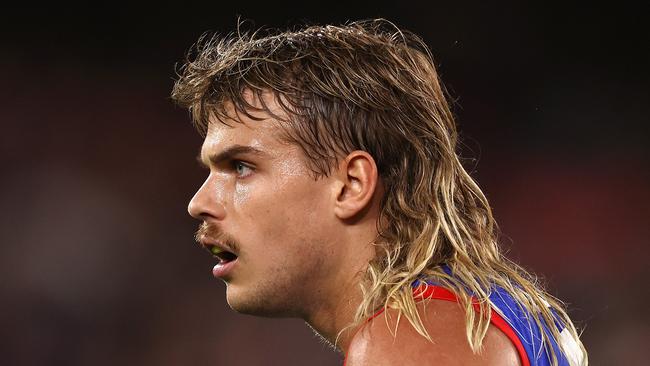 MELBOURNE . 18/03/2023.  AFL Round 1.  Melbourne vs Western Bulldogs at the MCG. Bulldog Bailey Smith    Pic: Michael Klein